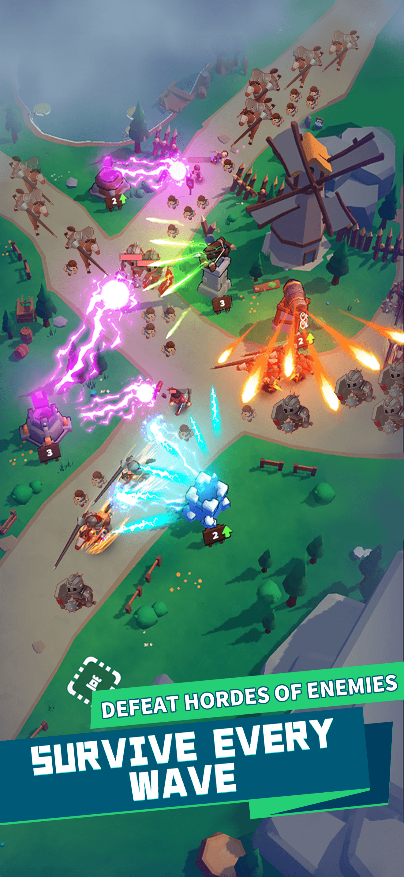 Warhorn — Survive every wave
