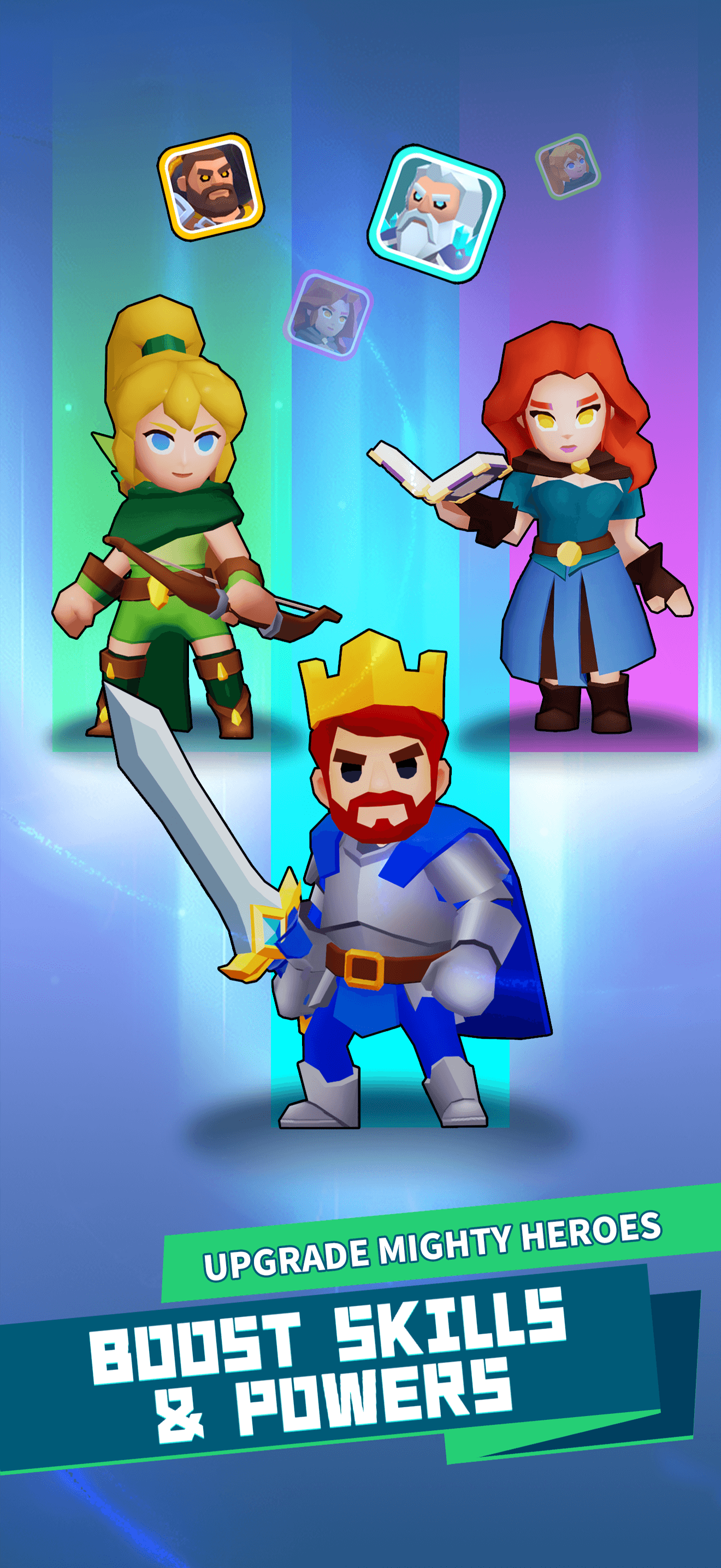 Warhorn — Boost skills and powers